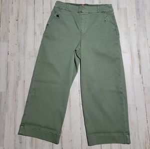 Spanx Twill Wide Leg Crops NWOT